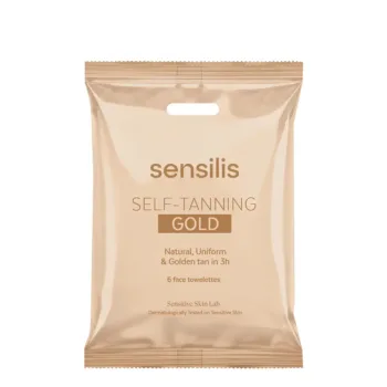SENSILIS SELF TANNING wipes #Gold 6 u