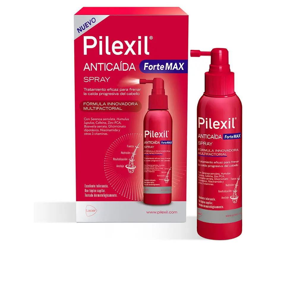 PILEXIL PILEXIL FORTE MAX anti-hair loss spray 120 ml PILEXIL PILEXIL FORTE MAX anti-hair loss spray 120 ml