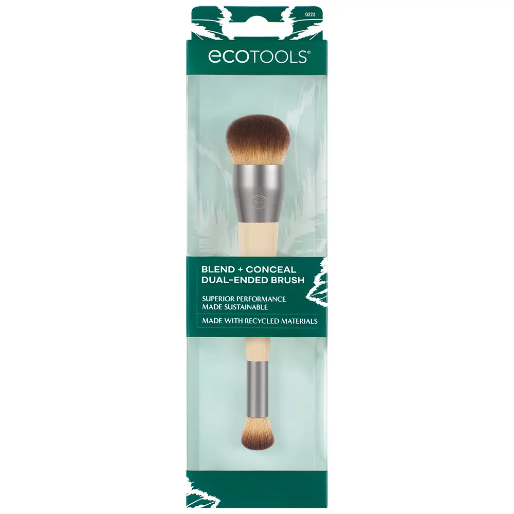 ECOTOOLS BLEND + CONCEAL duo makeup brush 1 unit