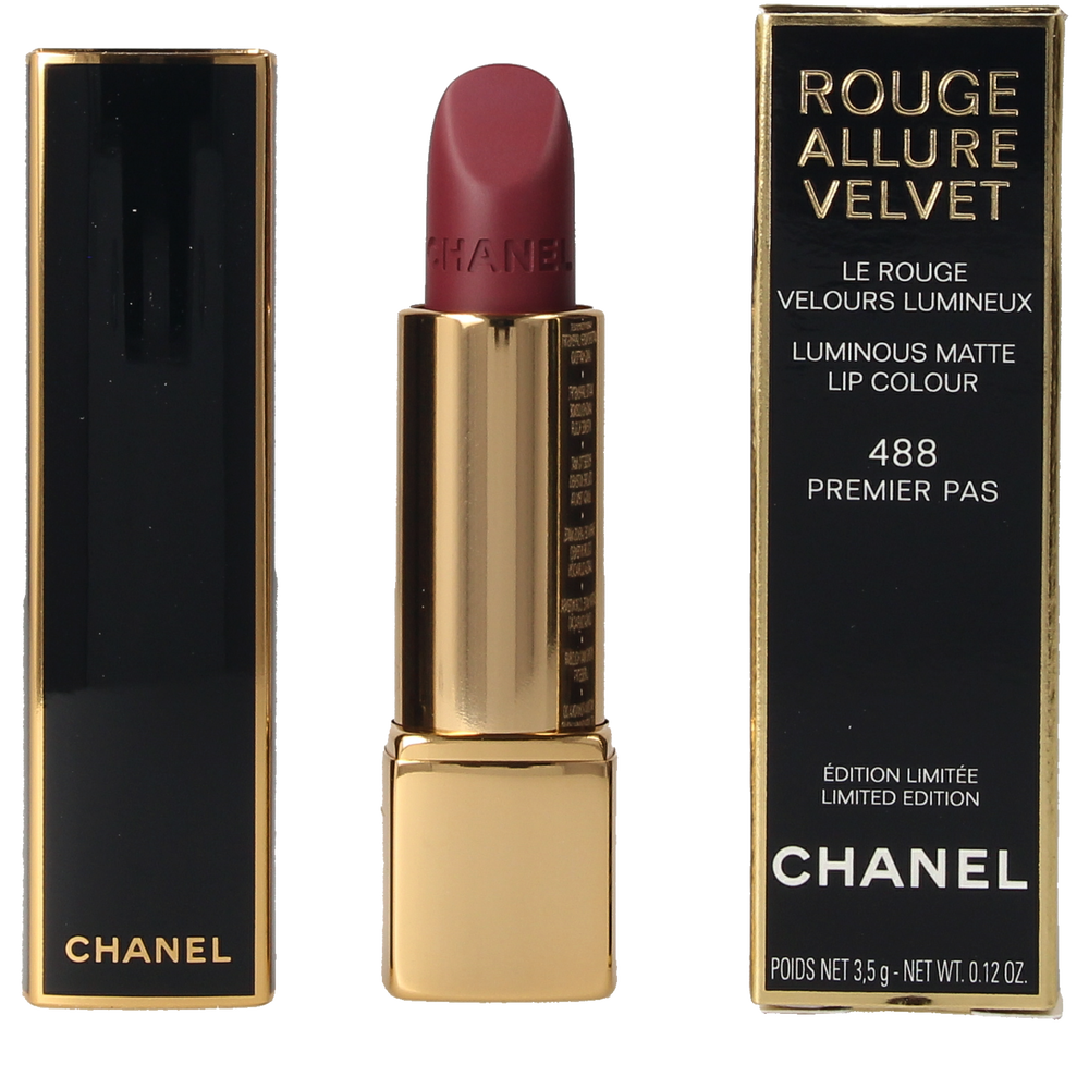 CHANEL ROUGE ALLURE VELVET #488-Primier Pas 3.5 gr
