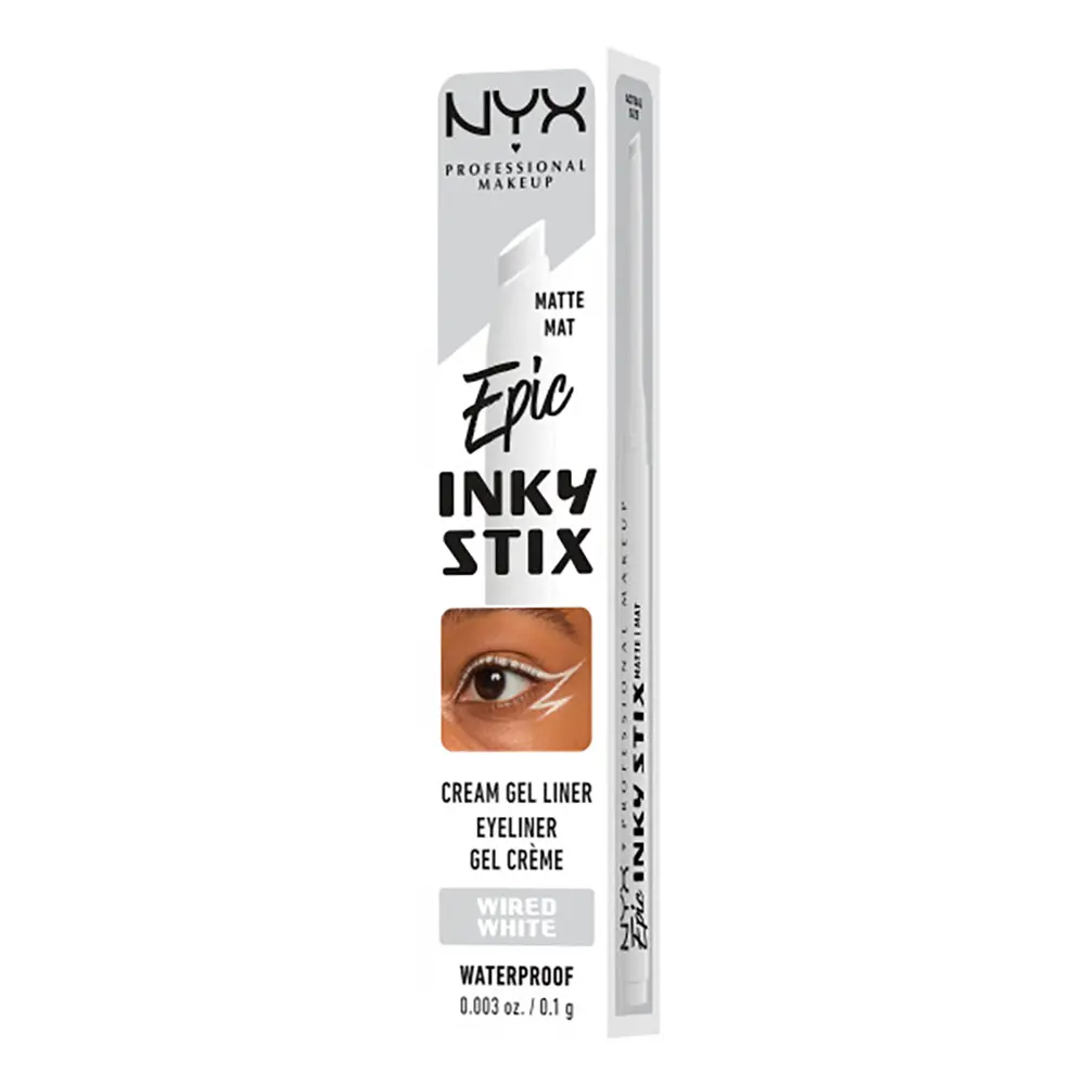 NYX PROFESSIONAL MAKE UP EPIC INKY STIX eyeliner #Wired White 1 u NYX PROFESSIONAL MAKE UP EPIC INKY STIX eyeliner #Wired White 1 u - Image 3