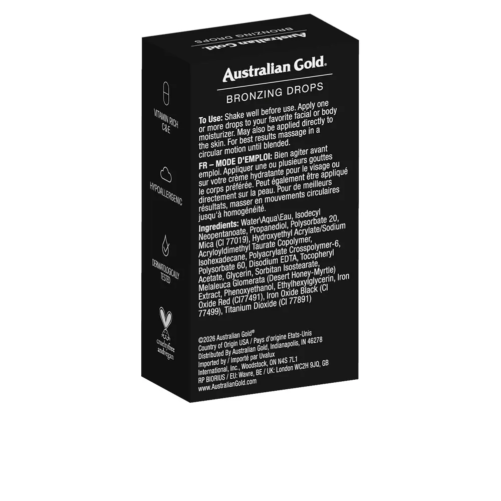 <span class="notranslate">AUSTRALIAN GOLD BRONZING DROPS</span> bronzing drops 30 ml <span class="notranslate">AUSTRALIAN GOLD BRONZING DROPS</span> bronzing drops 30 ml