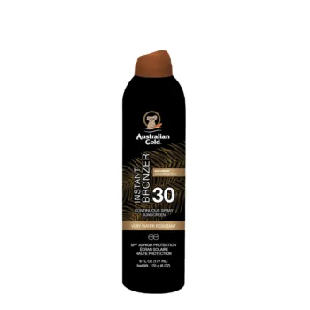 <span class="notranslate">AUSTRALIAN GOLD INSTANT BRONZER SPF30</span> water resistant spray 177 ml