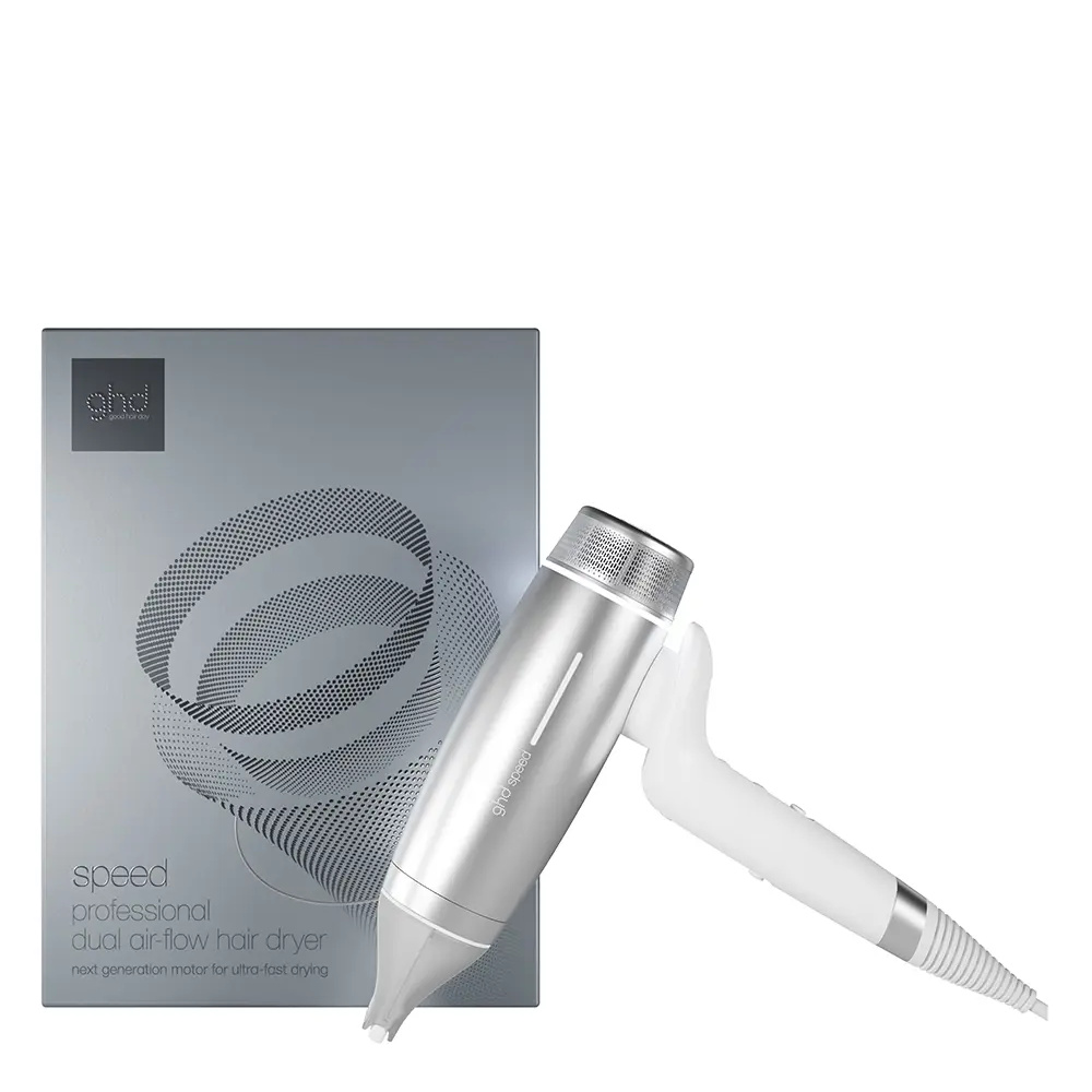 GHD ghd speed professional ionic hair dryer #White Silver 1 unit GHD ghd speed professional ionic hair dryer #White Silver 1 unit