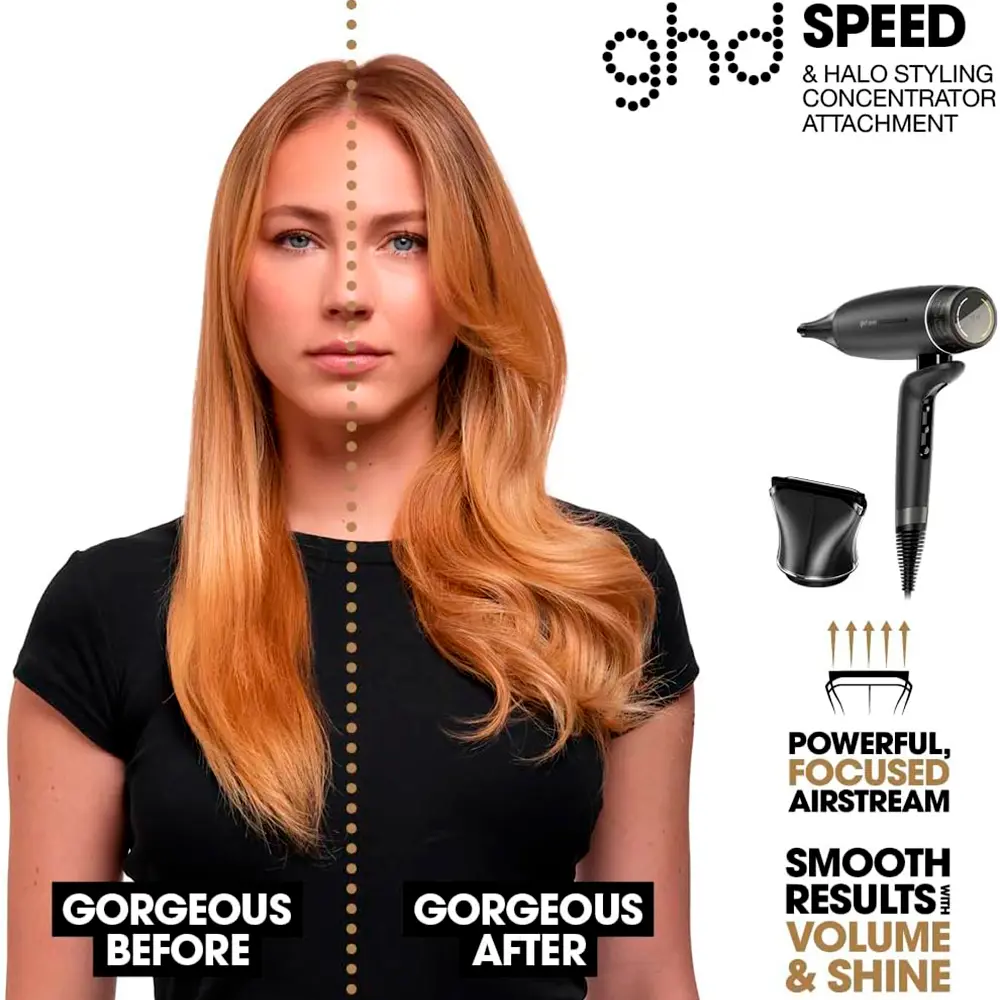 GHD ghd speed professional ionic hair dryer #Black 1 unit GHD ghd speed professional ionic hair dryer #Black 1 unit - Image 3