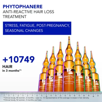 PHYTO PHYTOPHANERE REACTIONAL HAIR LOSS ANTI-HAIR LOSS ampoules 12 u