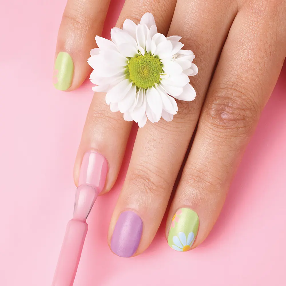 SALLY HANSEN INSTA-DRI FLOWER POWDER nail color #146-Breezy Buds 9.17 ml SALLY HANSEN INSTA-DRI FLOWER POWDER nail color #146-Breezy Buds 9.17 ml - Image 4