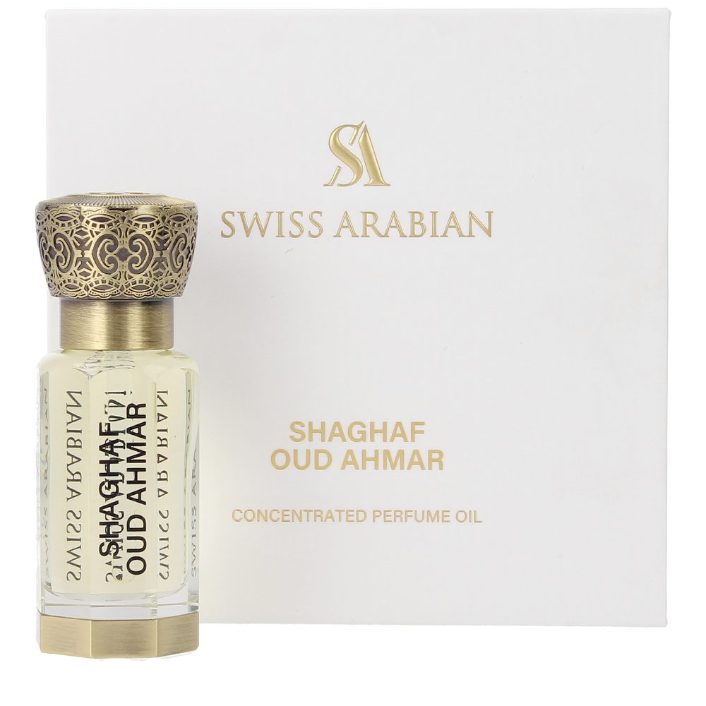 <span class="notranslate">SWISS ARABIAN SHAGHAF OUD AHMAR</span> concentrated oil perfume 12 ml <span class="notranslate">SWISS ARABIAN SHAGHAF OUD AHMAR</span> concentrated oil perfume 12 ml