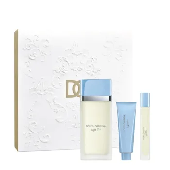 DOLCE & GABBANA LIGHT BLUE POUR FEMME SET 3 pcs