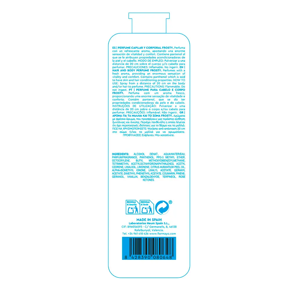 <span class="notranslate">FLOR DE MAYO FROSTY</span> HAIR & BODY PERFUME 80 ml