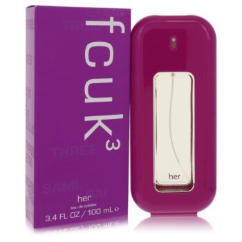 FRENCH CONNECTION FCUK 3 Eau De Toilette 100 ml for Women