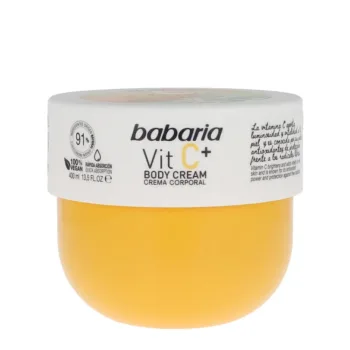 BABARIA VITAMIN C+ body cream 100% vegan 400 ml