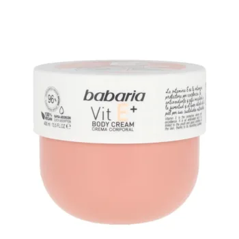 BABARIA VITAMIN E+ body cream 100% vegan 400 ml