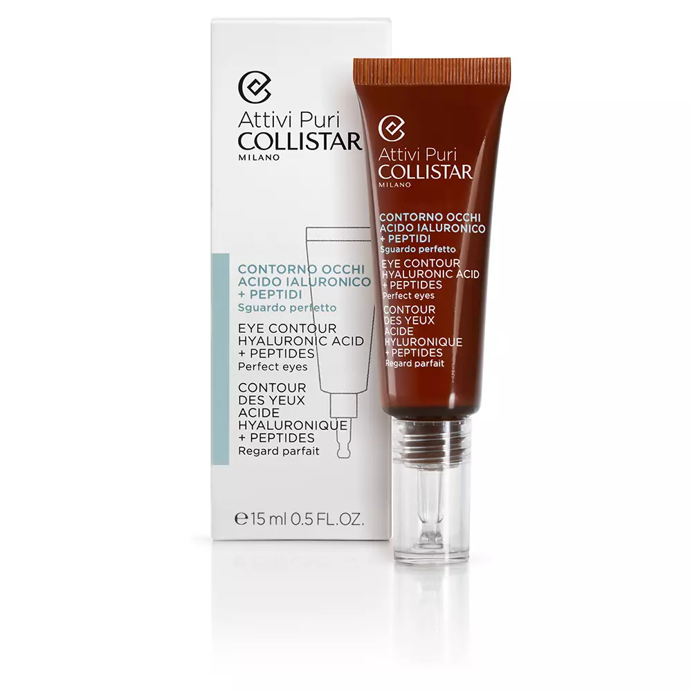 COLLISTAR ATTIVI PURI contorno de ojos acido hialur?nico + peptidos 15 ml COLLISTAR ATTIVI PURI contorno de ojos acido hialur?nico + peptidos 15 ml - Image 2