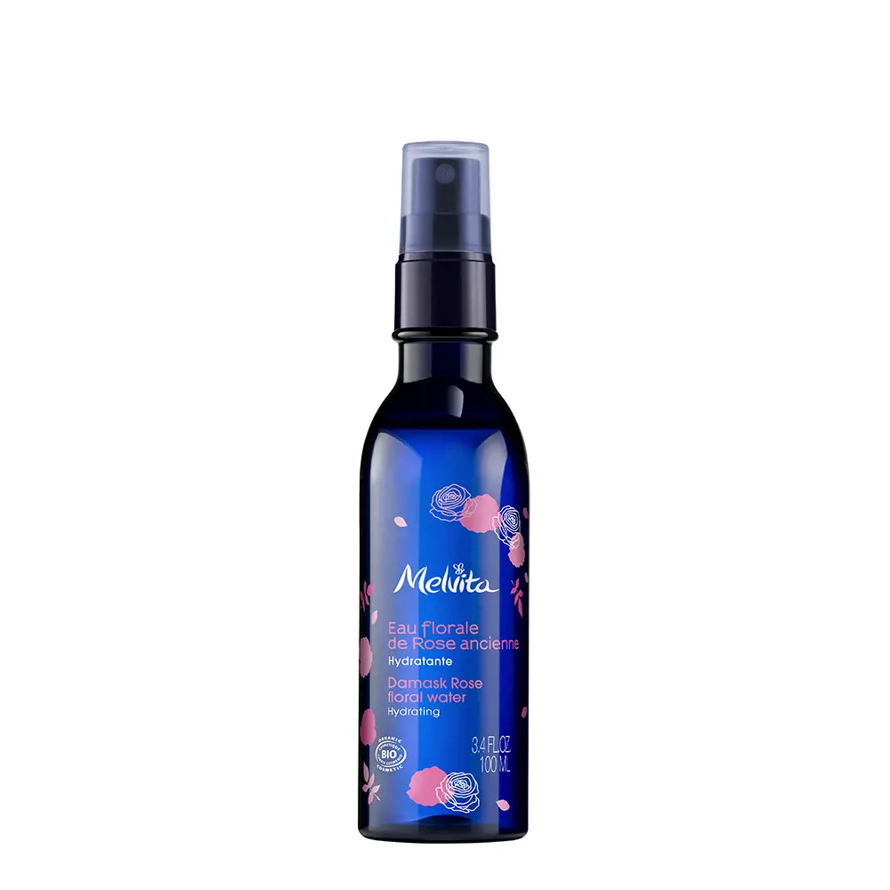 MELVITA FLORAL WATERS rose floral water mist spray 100 ml MELVITA FLORAL WATERS rose floral water mist spray 100 ml