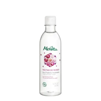 MELVITA SOURCE DE ROSES rose makeup remover micellar water 200 ml