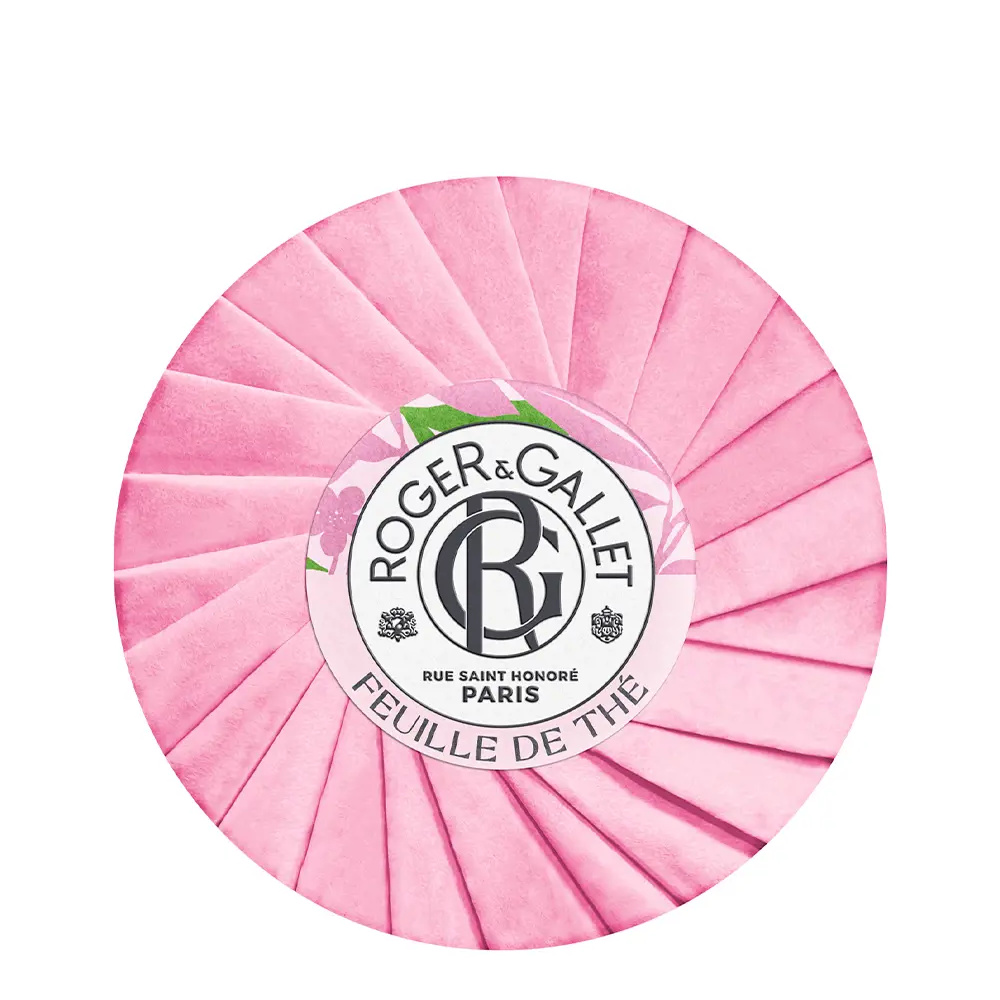 ROGER & GALLET FEUILLE DE THE scented soap 100 gr ROGER & GALLET FEUILLE DE THE scented soap 100 gr