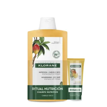 KLORANE MANGO SHAMPOO + CONDITIONER set 2 pcs KLORANE MANGO SHAMPOO + CONDITIONER set 2 pcs