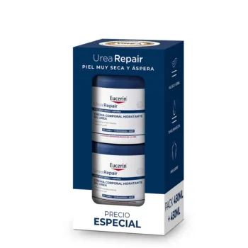 EUCERIN UREAREPAIR moisturizing body cream 5% urea pack 2 x 450 ml EUCERIN UREAREPAIR moisturizing body cream 5% urea pack 2 x 450 ml