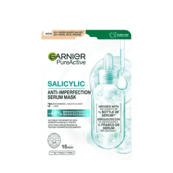 GARNIER PURE ACTIVE SALICYLIC anti-blemish serum mask 1 u GARNIER PURE ACTIVE SALICYLIC anti-blemish serum mask 1 u
