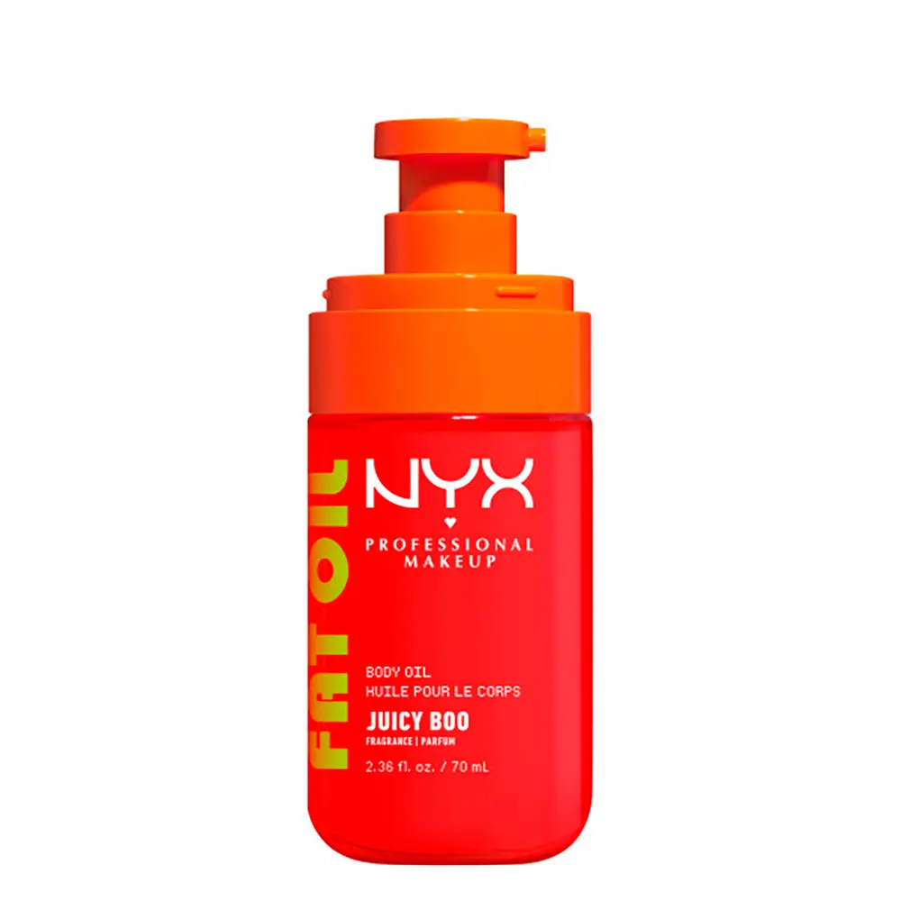 NYX PROFESSIONAL MAKE UP FAT OIL body oil juicy boo 70 ml NYX PROFESSIONAL MAKE UP FAT OIL body oil juicy boo 70 ml