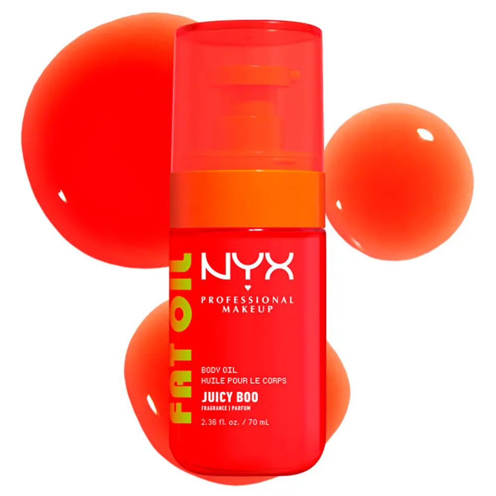 NYX PROFESSIONAL MAKE UP FAT OIL body oil juicy boo 70 ml NYX PROFESSIONAL MAKE UP FAT OIL body oil juicy boo 70 ml - Image 3
