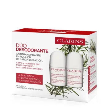 CLARINS ROLL-ON DEODORANT 2 x 50 ml