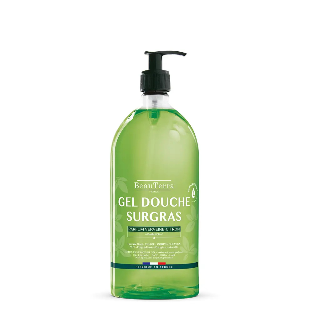 BEAUTERRA VERBENA LEMON shower gel 1000 ml BEAUTERRA VERBENA LEMON shower gel 1000 ml