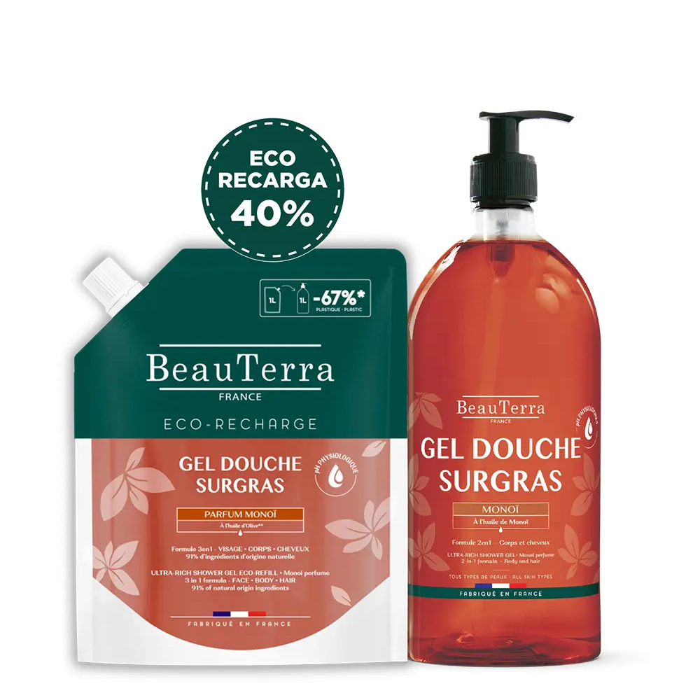 BEAUTERRA MONOI GEL + REFILL CASE 2 pcs BEAUTERRA MONOI GEL + REFILL CASE 2 pcs