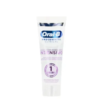ORAL-B PRO-3DWHITE CLINICAL INTENSIVE WHITENING toothpaste 75 ml ORAL-B PRO-3DWHITE CLINICAL INTENSIVE WHITENING toothpaste 75 ml
