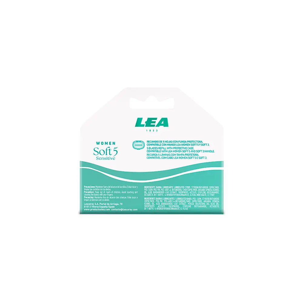 LEA WOMEN SOFT 5 refill 2 units