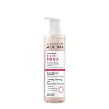 A-DERMA EXOMEGA Soothing Facial Cleansing Gel 200ml A-DERMA EXOMEGA Soothing Facial Cleansing Gel 200ml