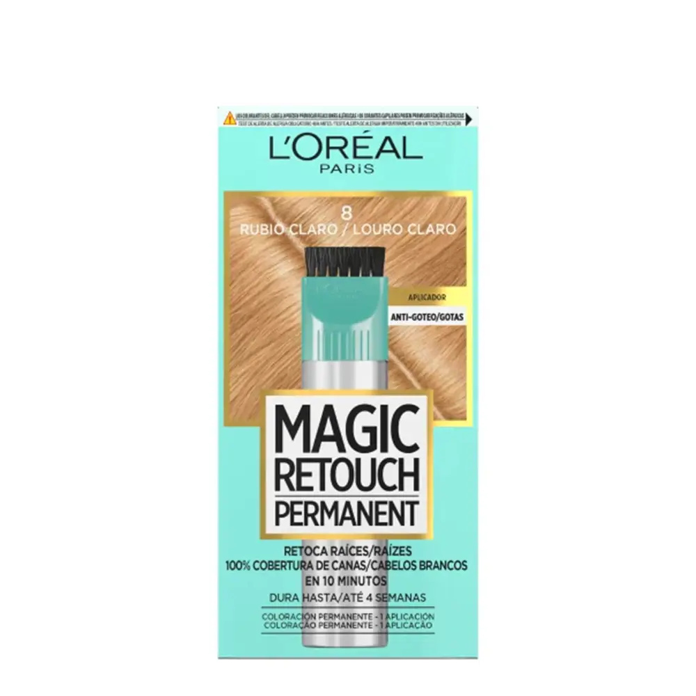 <span class="notranslate">L'OREAL PARIS MAGIC RETOUCH</span> permanent hair color #8-Light Blonde 1 unit <span class="notranslate">L'OREAL PARIS MAGIC RETOUCH</span> permanent hair color #8-Light Blonde 1 unit