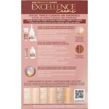 <span class="notranslate">L'OREAL PARIS EXCELLENCE CREME</span> ammonia-free hair color with micro-keratin #10.13-Very Light Natural Blonde 1 unit