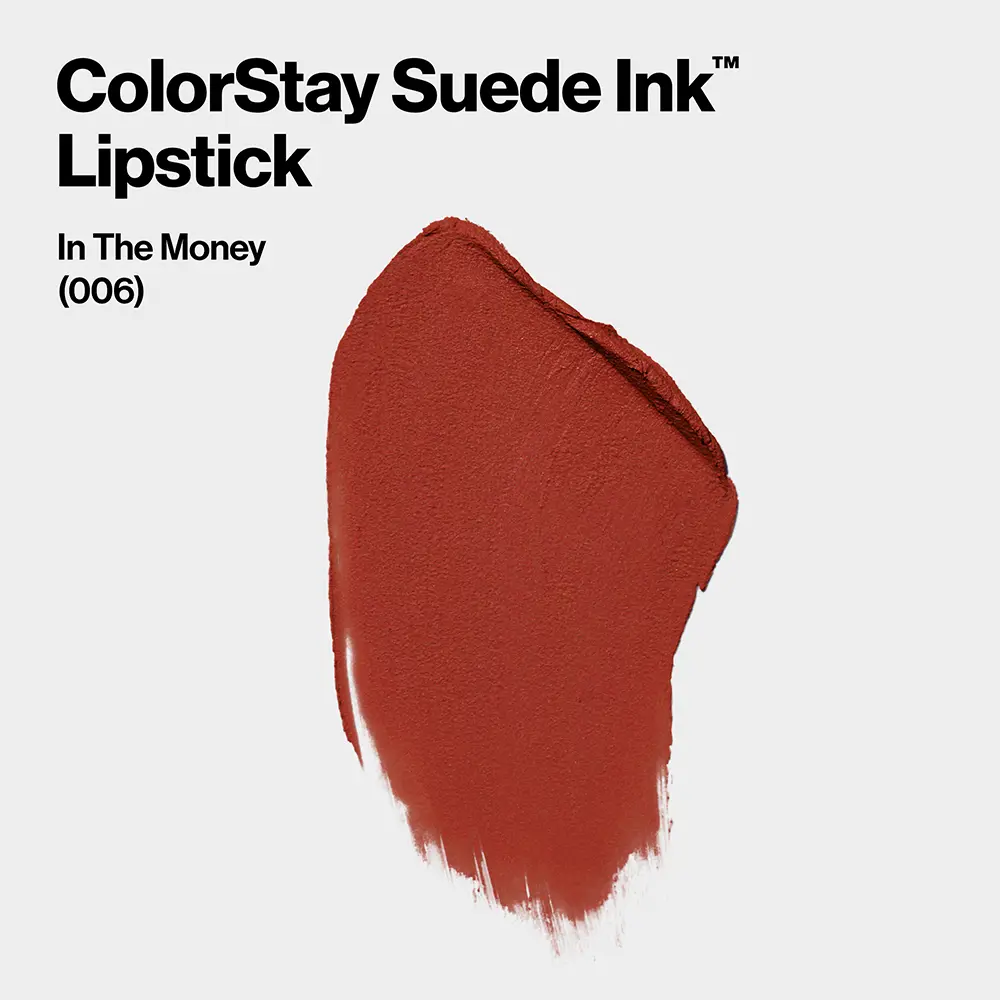 <span class="notranslate">REVLON MASS MARKET COLORSTAY SUEDE INK</span> lipstick #06-In The Money 2.55 ml <span class="notranslate">REVLON MASS MARKET COLORSTAY SUEDE INK</span> lipstick #06-In The Money 2.55 ml - Image 3