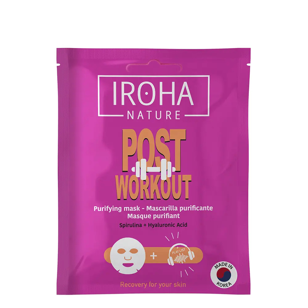 IROHA POST WORKOUT facial mask 1 u IROHA POST WORKOUT facial mask 1 u