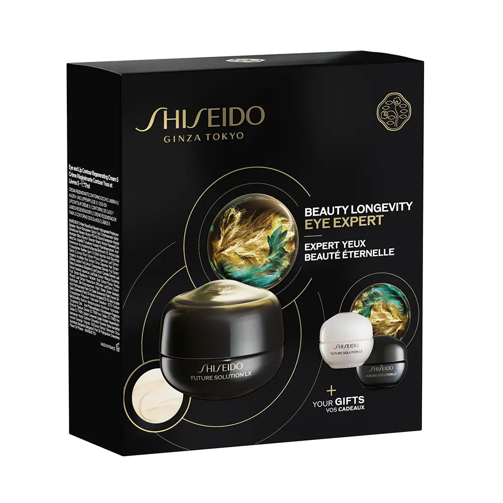 SHISEIDO FUTURE SOLUTION LX EYE AND LIP CONTOUR CREAM set 3 pcs SHISEIDO FUTURE SOLUTION LX EYE AND LIP CONTOUR CREAM set 3 pcs