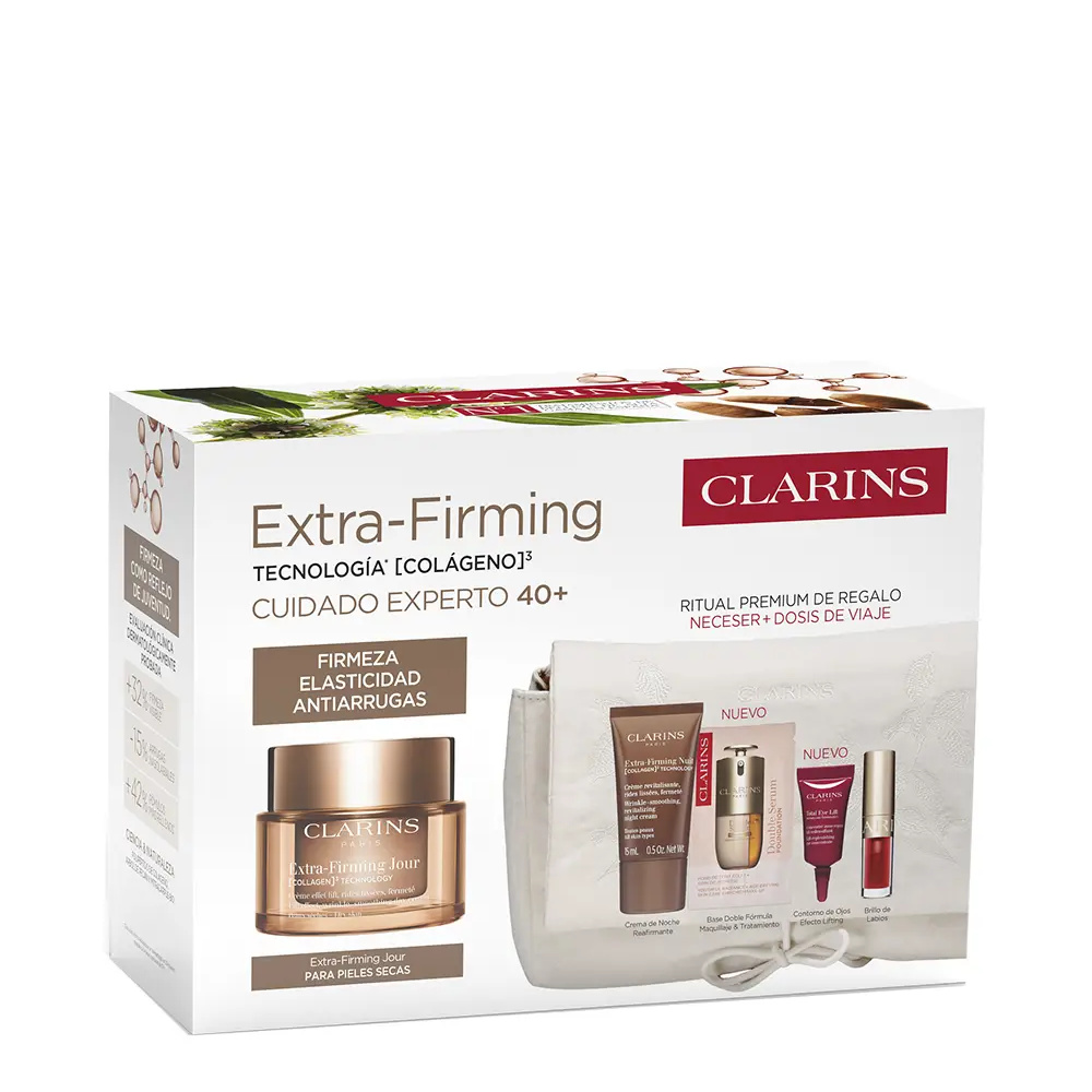 CLARINS EXTRA FIRMING JOUR PEAUX SECHES CASE 5 pcs CLARINS EXTRA FIRMING JOUR PEAUX SECHES CASE 5 pcs