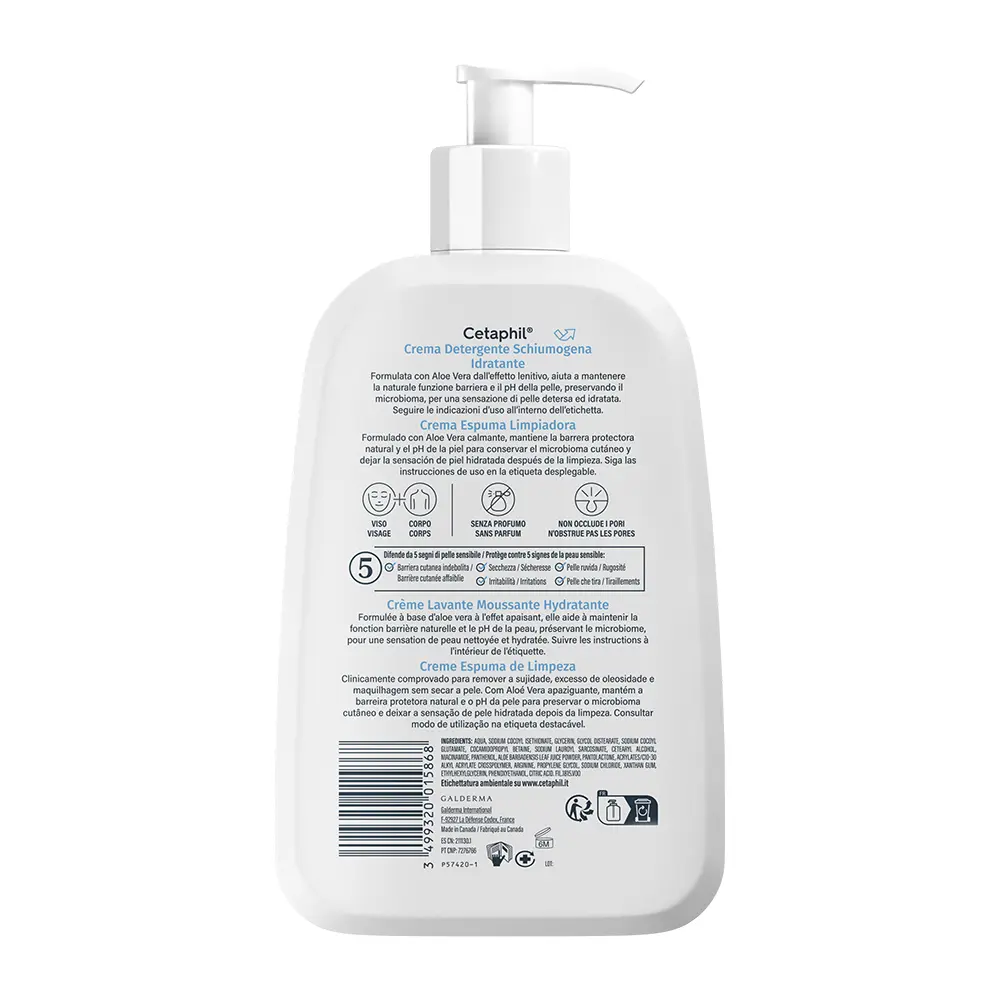 CETAPHIL CETAPHIL foaming cleansing cream 473 ml