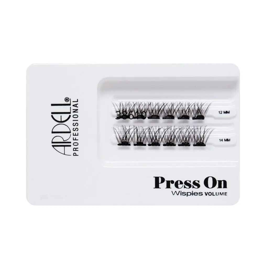 <span class="notranslate">ARDELL PRESS ON</span> pre-glued underlash extensions #wispies volume 12 u