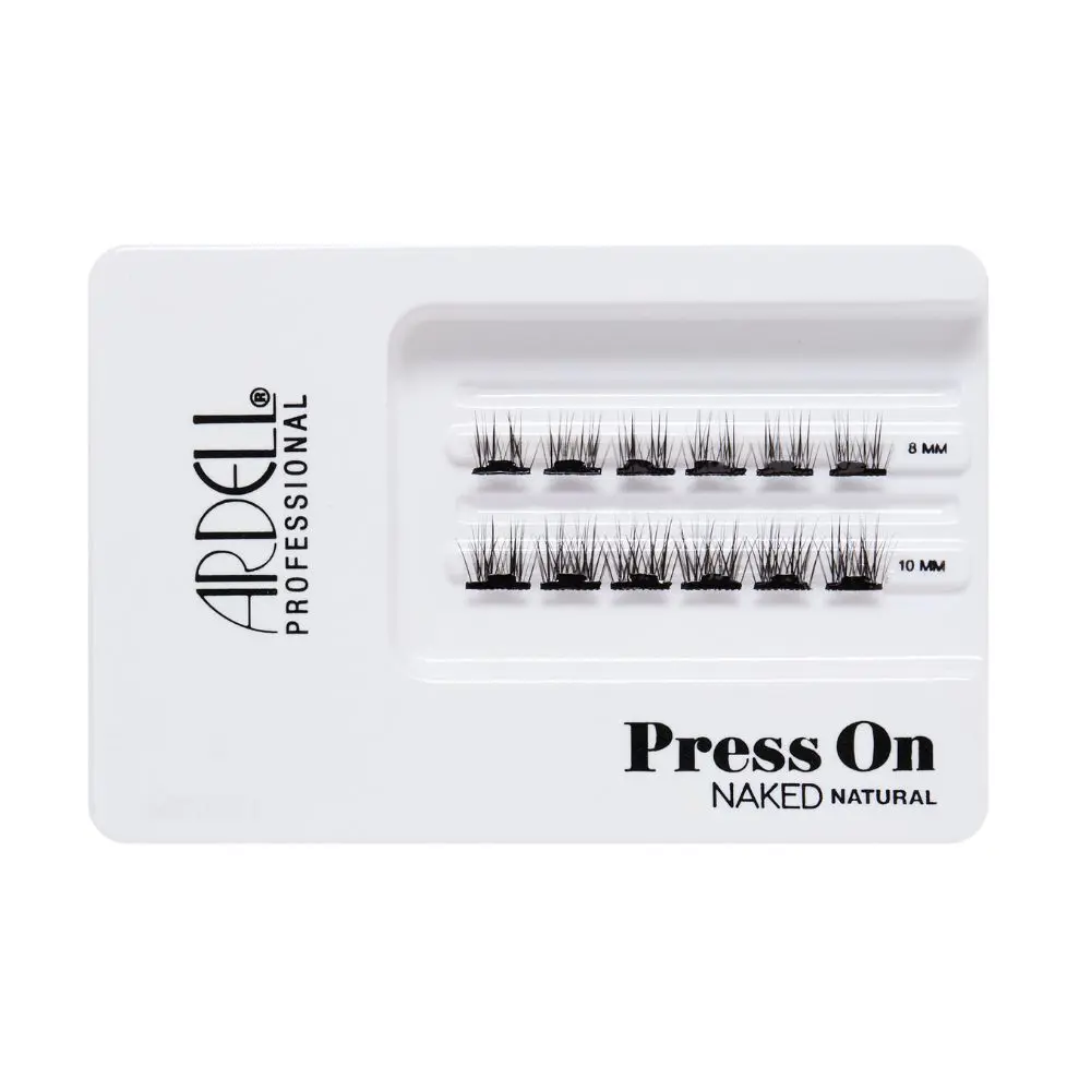 <span class="notranslate">ARDELL PRESS ON</span> pre-glued underlash extensions #naked natural 12 u