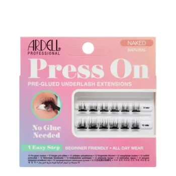 <span class="notranslate">ARDELL PRESS ON</span> pre-glued underlash extensions #naked natural 12 u