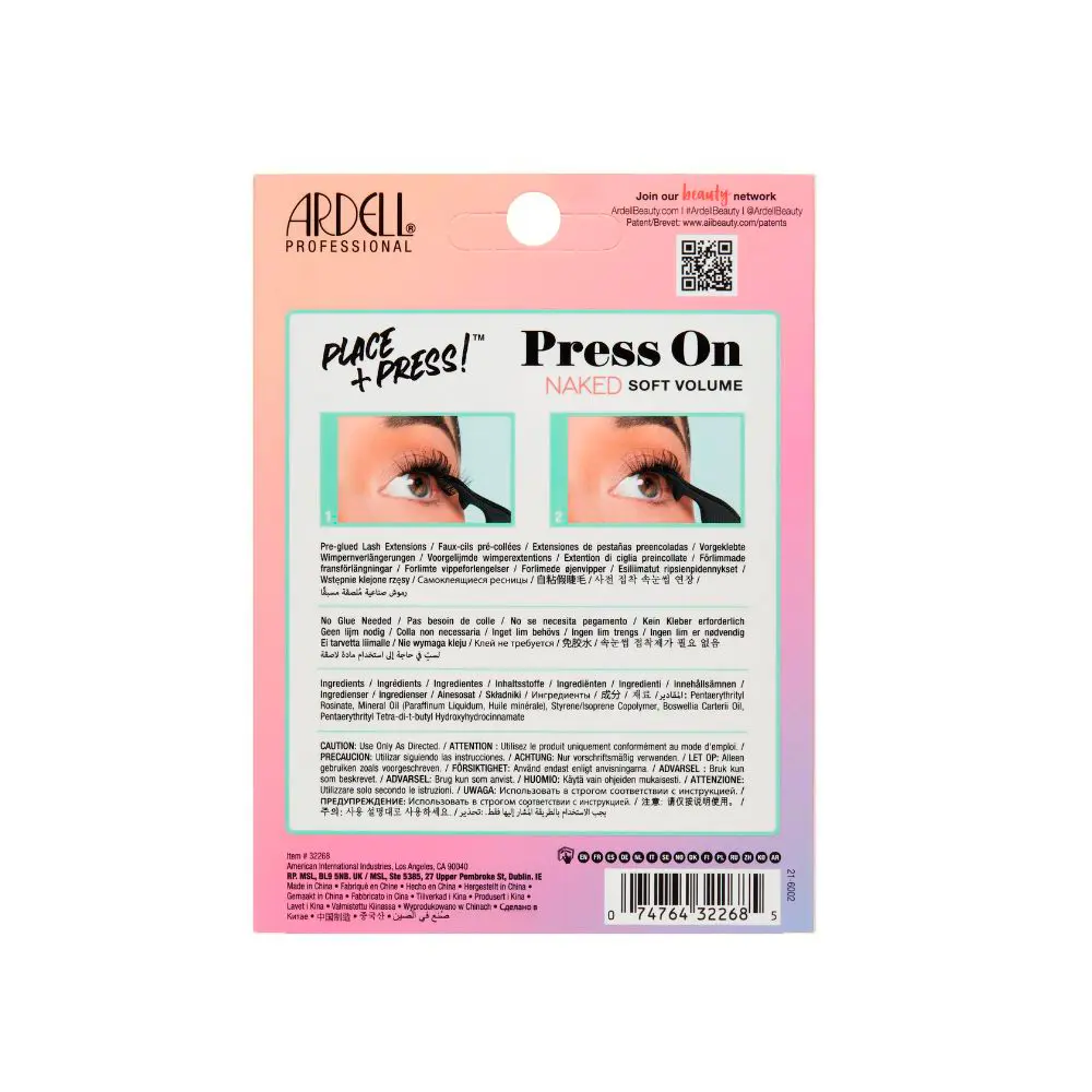 <span class="notranslate">ARDELL PRESS ON</span> pre-glued underlash extensions #naked soft volume 30 u <span class="notranslate">ARDELL PRESS ON</span> pre-glued underlash extensions #naked soft volume 30 u - Image 3