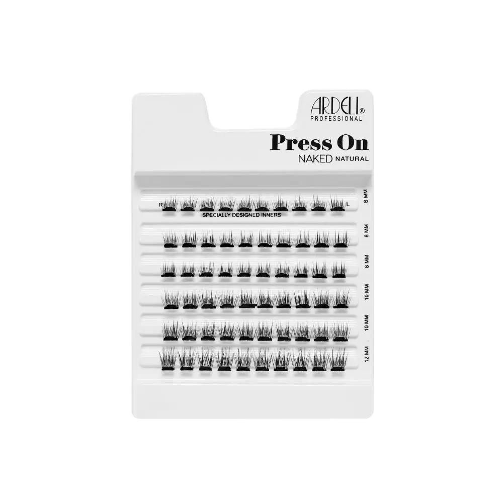<span class="notranslate">ARDELL PRESS ON</span> pre-glued underlash extensions #naked natural 60 u