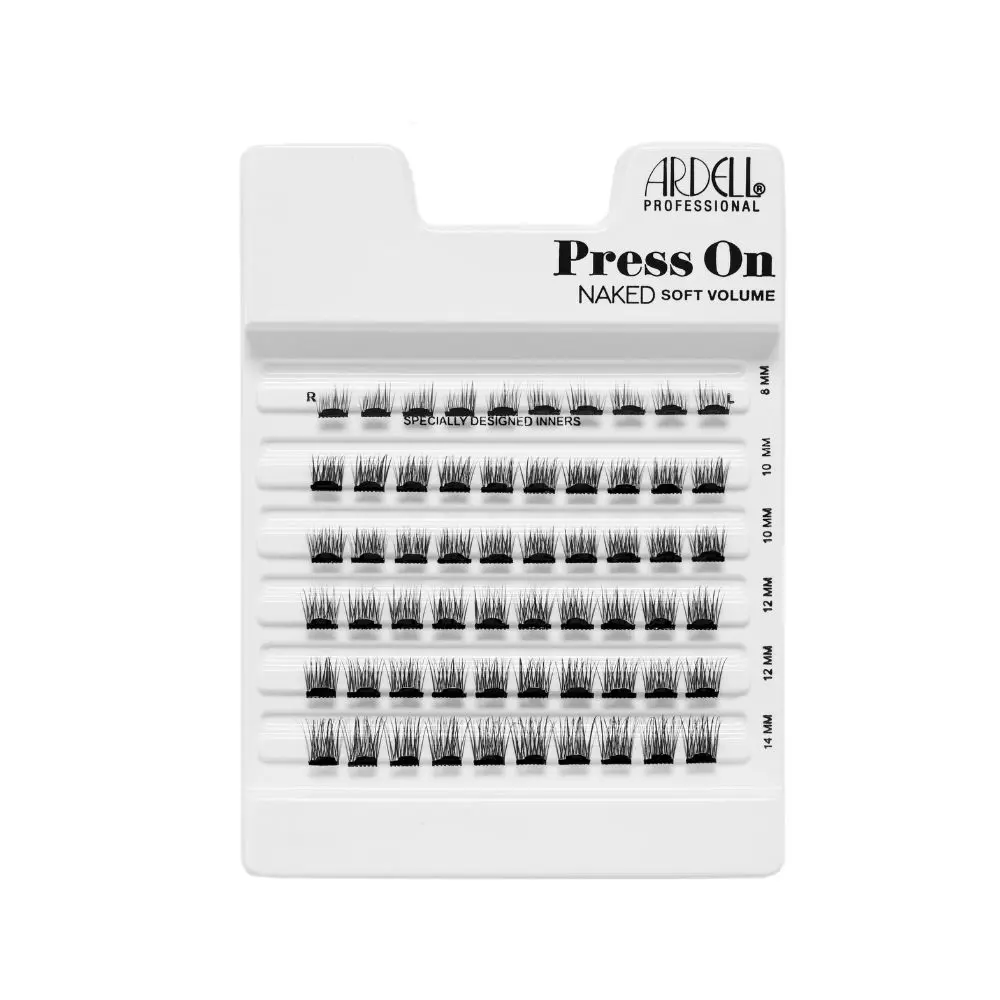 <span class="notranslate">ARDELL PRESS ON</span> pre-glued underlash extensions #naked soft volume 60 u