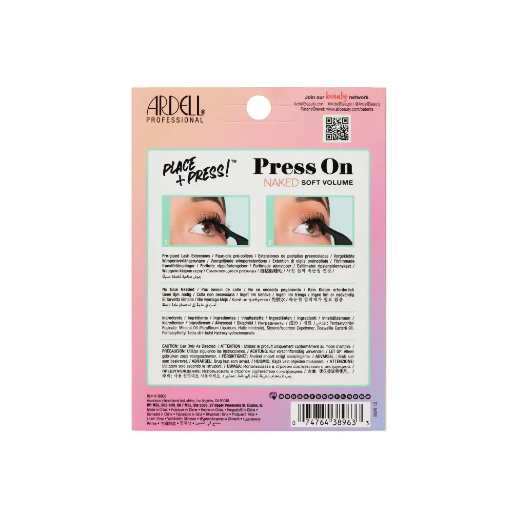 <span class="notranslate">ARDELL PRESS ON</span> pre-glued underlash extensions #naked soft volume 60 u <span class="notranslate">ARDELL PRESS ON</span> pre-glued underlash extensions #naked soft volume 60 u - Image 4