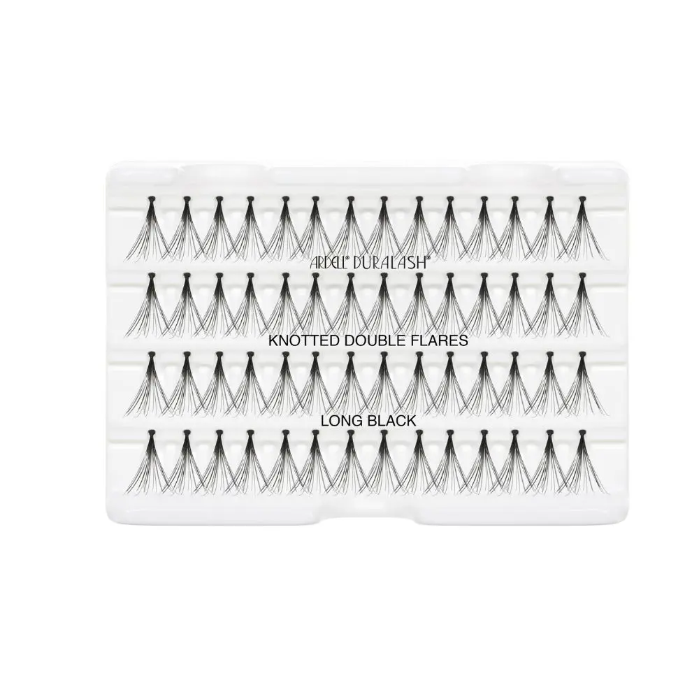 <span class="notranslate">ARDELL INDIVIDUALS DOUBLE UP</span> knotted double flares #long black 56 u
