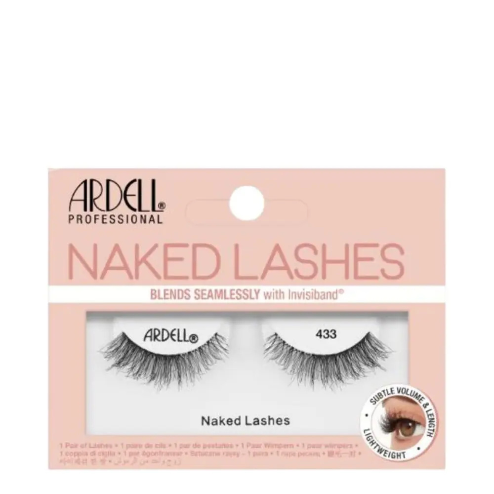 <span class="notranslate">ARDELL NAKED LASHES</span> eyelashes #433 black 1 unit <span class="notranslate">ARDELL NAKED LASHES</span> eyelashes #433 black 1 unit