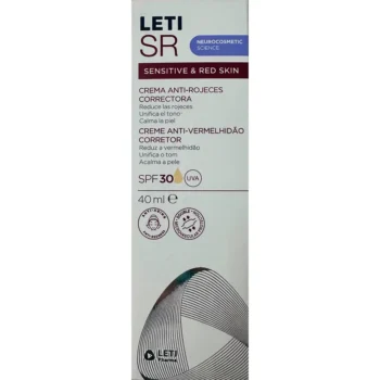 LETI PHARMA LETISR SENSITIVE & RED SKIN corrective anti-redness cream SPF30 40 ml