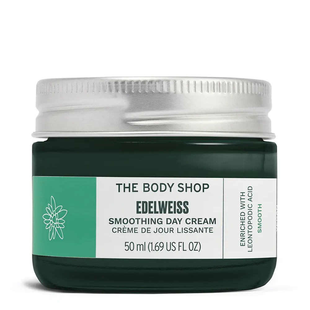 THE BODY SHOP EDELWEISS smoothing day cream 50 ml THE BODY SHOP EDELWEISS smoothing day cream 50 ml